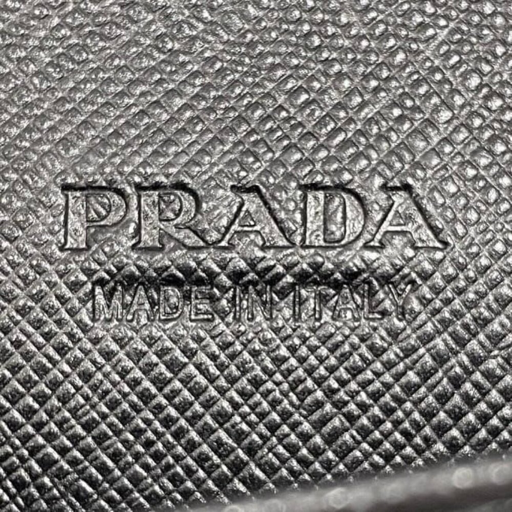 Prada Round Zipper Long Wallet Document Case - Picture 9 of 10